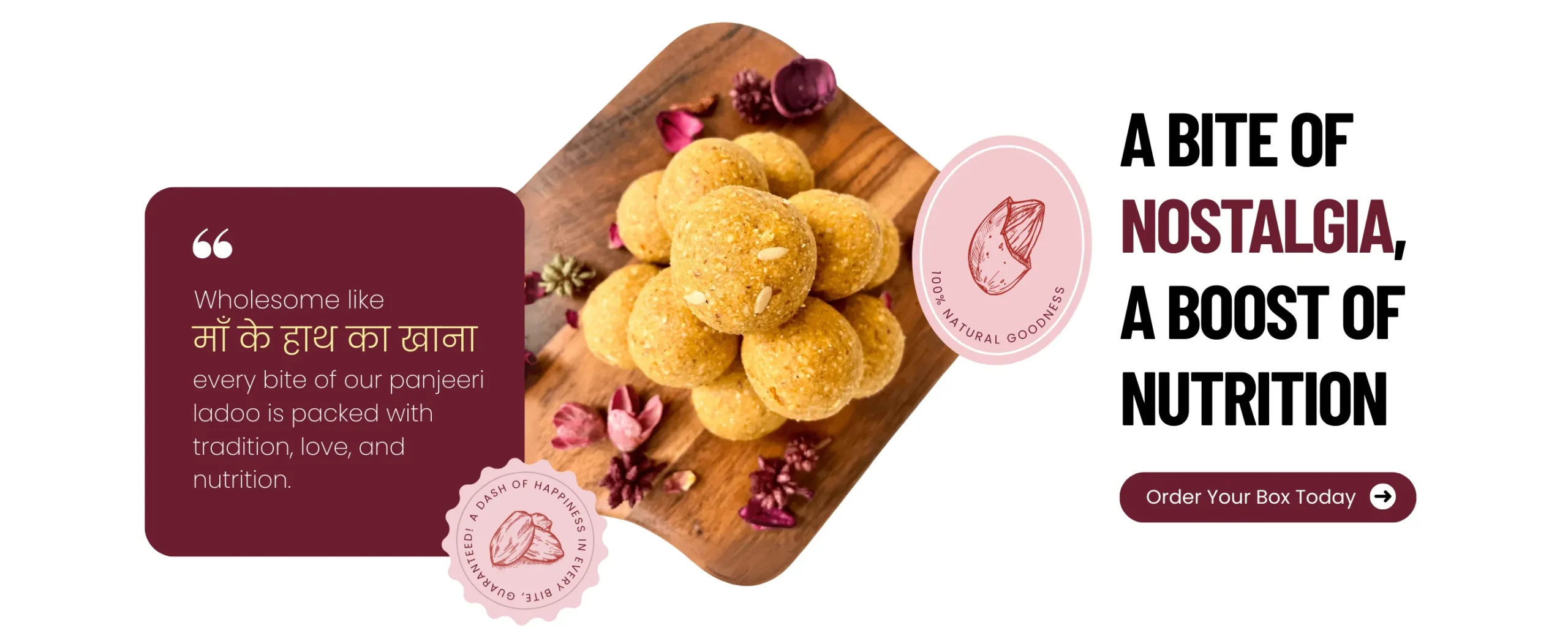 hop banner laddoo